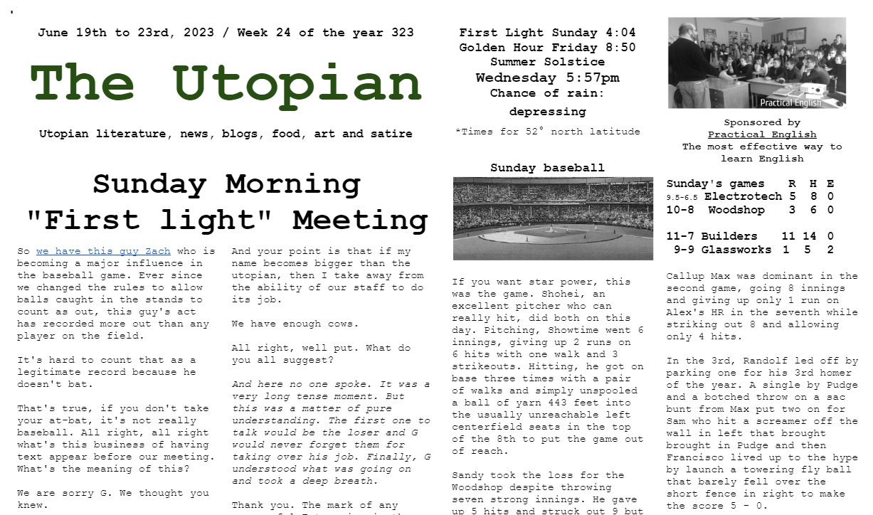 Issue #9 of the Utopian is available now.